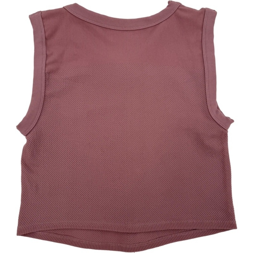FREE PEOPLE MOVEMENT XL Free Throw Muscle‎ Tank Crop Top Pink Ribbed Activewear - Picture 11 of 11